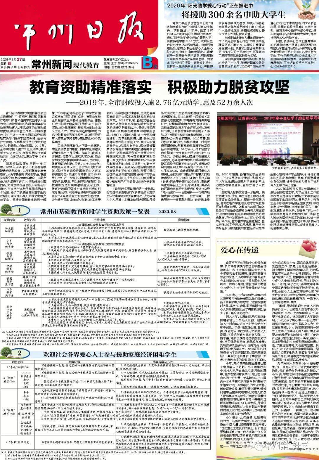 半岛电竞试玩：云读报！本周常州日报·现代教育周刊看点集锦(图1)